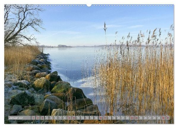 Produktbild: Am sch&ouml;nsten Uferabschnitt der Schlei (hochwertiger Premium Wandkalender 2027 DIN A2 quer), Kunstdruck in Hochglanz
