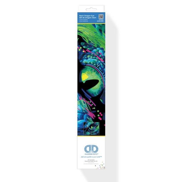 Produktbild: DIAMOND DOTZ - Diamond Painting Neon Drachenauge