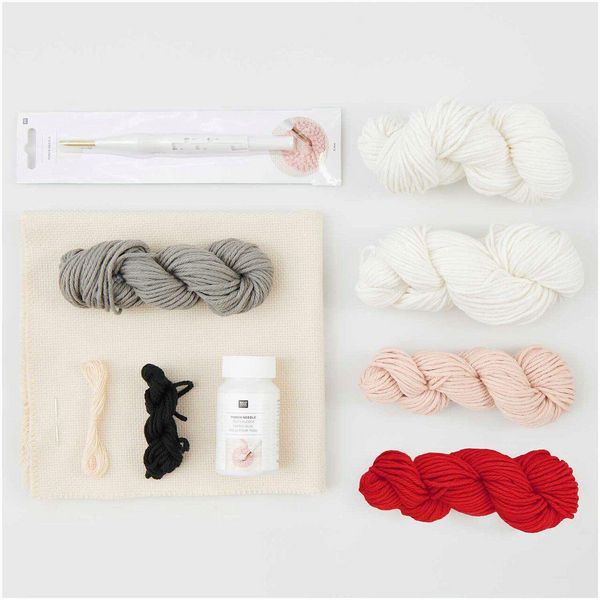 Produktbild: Punch Needle Packung, Weihnachtsmann