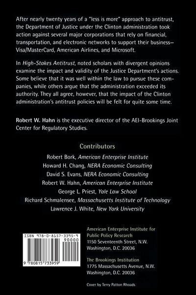 Produktbild: High-Stakes Antitrust