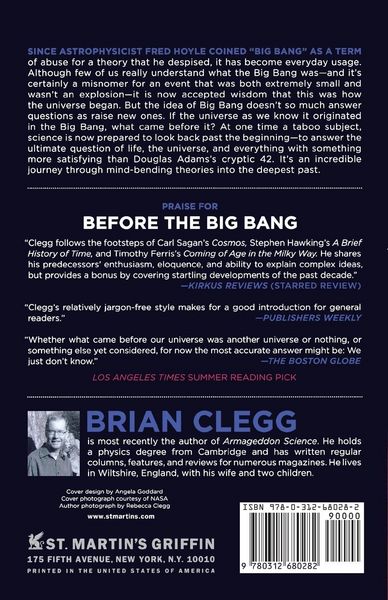 Produktbild: Before the Big Bang