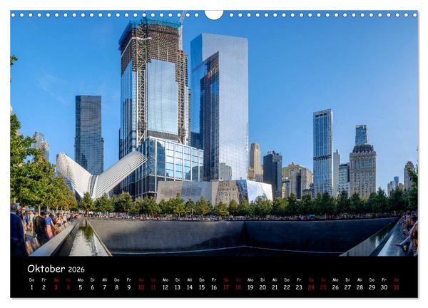 Produktbild: New York City - Impressionen (Wandkalender 2026 DIN A3 quer), CALVENDO Monatskalender