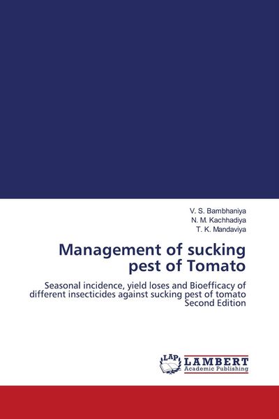 Produktbild: Management of sucking pest of Tomato