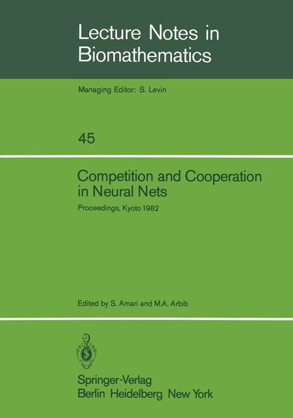 Produktbild: Competition and Cooperation in Neural Nets