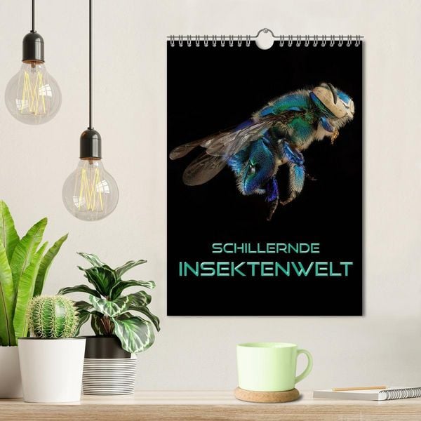 Produktbild: Schillernde Insektenwelt (Wandkalender 2026 DIN A4 hoch), CALVENDO Monatskalender