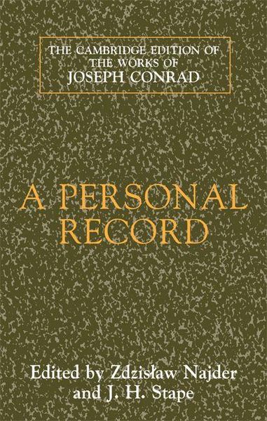 Produktbild: A Personal Record