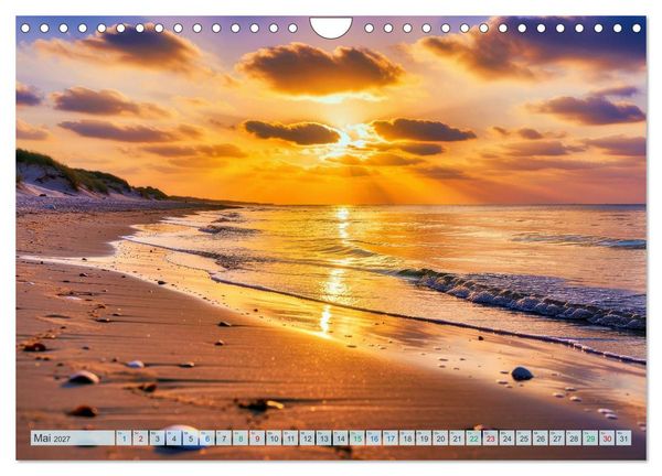 Produktbild: Ostsee Momente (Wandkalender 2027 DIN A4 quer), CALVENDO Monatskalender
