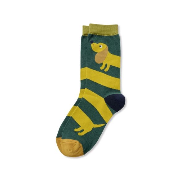 Produktbild: Socken "1 Meter Dachshund", Gr&ouml;&szlig;e 36-41