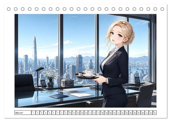 Produktbild: Ein K-Drama Sternchen hebt ab (Tischkalender 2027 DIN A5 quer), CALVENDO Monatskalender