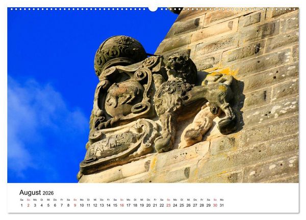 Produktbild: Deutschlands Burgen - Burgen, Schl&ouml;sser und Ruinen (Wandkalender 2026 DIN A2 quer), CALVENDO Monatskalender