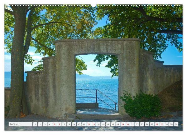 Produktbild: Bodensee - Traumlandschaften am Wasser (hochwertiger Premium Wandkalender 2027 DIN A2 quer), Kunstdruck in Hochglanz