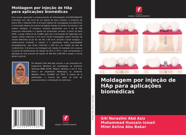 Produktbild: Moldagem por inje&ccedil;&atilde;o de HAp para aplica&ccedil;&otilde;es biom&eacute;dicas