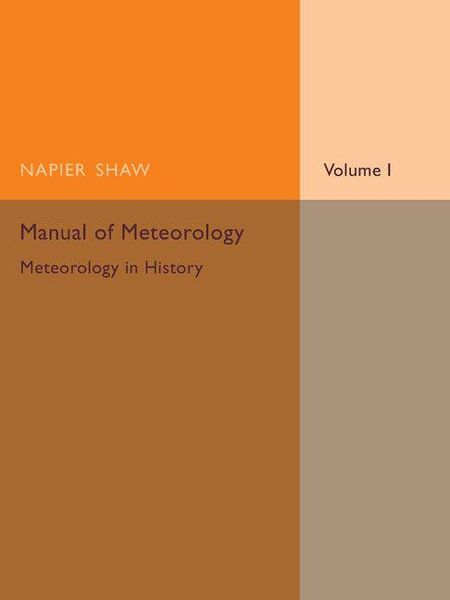 Produktbild: Manual of Meteorology