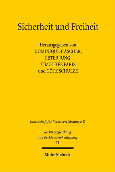 Produktbild: Sicherheit und Freiheit