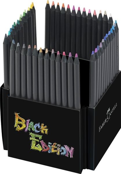 Produktbild: Faber-Castell Buntstifte Black Edition 50er Set
