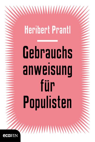 Produktbild: Gebrauchsanweisung f&uuml;r Populisten