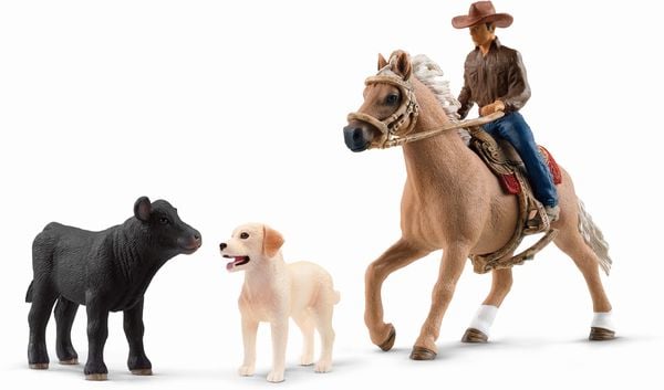 Produktbild: schleich&reg; Farm World Westernreiten Mann