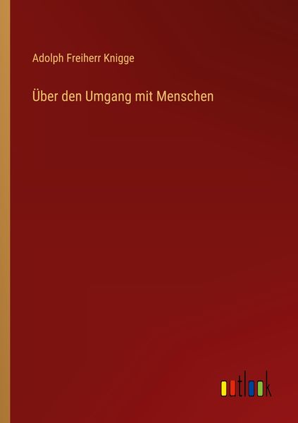Produktbild: Über den Umgang mit Menschen