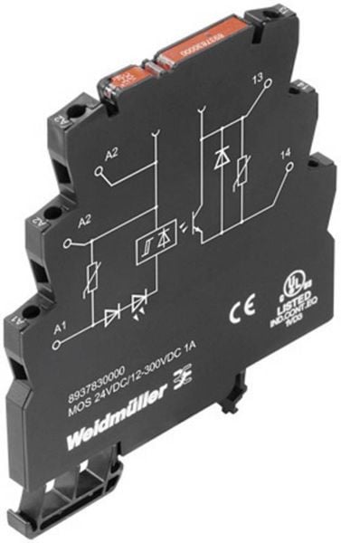 Weidmüller Halbleiterrelais 8937970000 2A Schaltspannung (max.): 30 V/DC 1St.