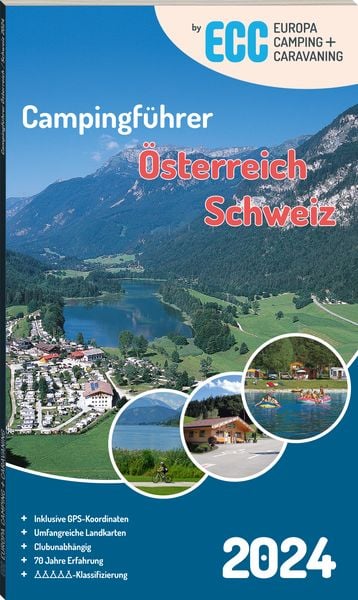 Produktbild: ECC Campingf&uuml;hrer &Ouml;sterreich / Schweiz 2024