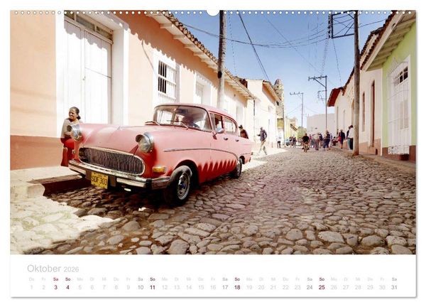 Produktbild: Cuba (hochwertiger Premium Wandkalender 2026 DIN A2 quer), Kunstdruck in Hochglanz