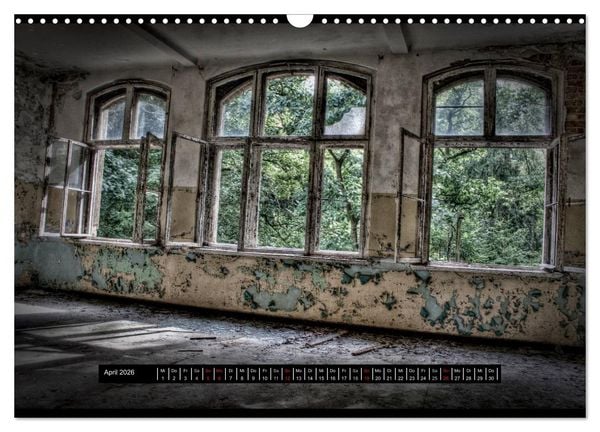 Produktbild: Lost Places, Vergessene Orte / AT-Version (Wandkalender 2026 DIN A3 quer), CALVENDO Monatskalender