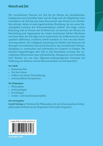 Produktbild: Mensch und Zeit