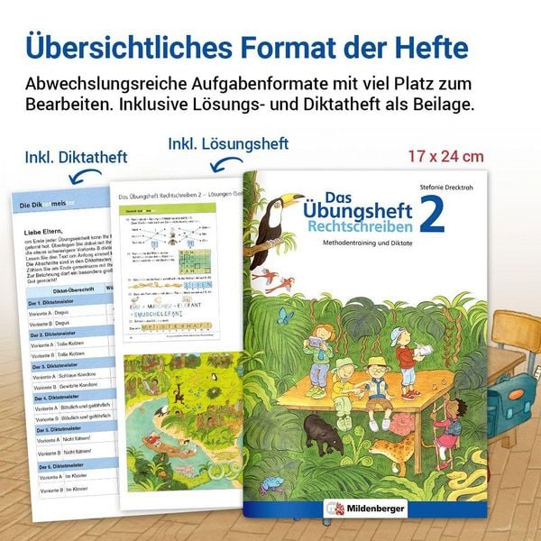 Produktbild: Das &Uuml;bungsheft Rechtschreiben 2
