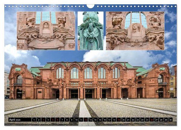 Produktbild: Mannheim ist Sch&ouml;n! (Wandkalender 2026 DIN A3 quer), CALVENDO Monatskalender