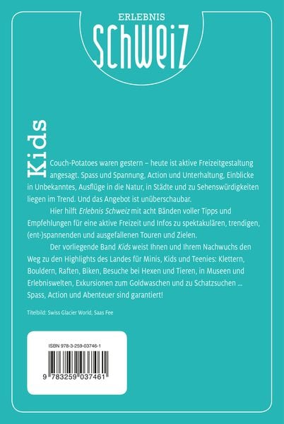 Produktbild: K&uuml;mmerly+Frey Erlebnis Schweiz Kids - Freizeitf&uuml;hrer