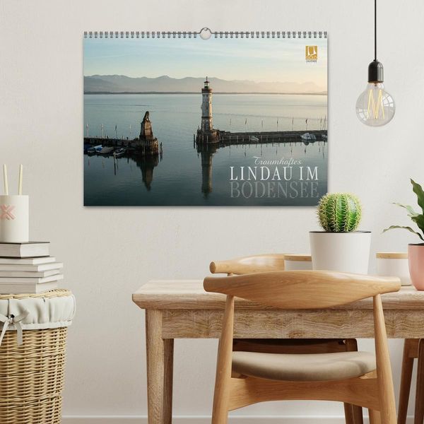Produktbild: Traumhaftes Lindau im Bodensee (Wandkalender 2026 DIN A3 quer), CALVENDO Monatskalender