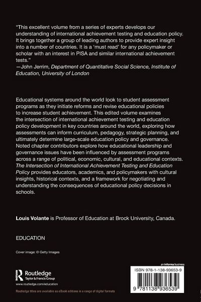 Produktbild: The Intersection of International Achievement Testing and Educational Policy