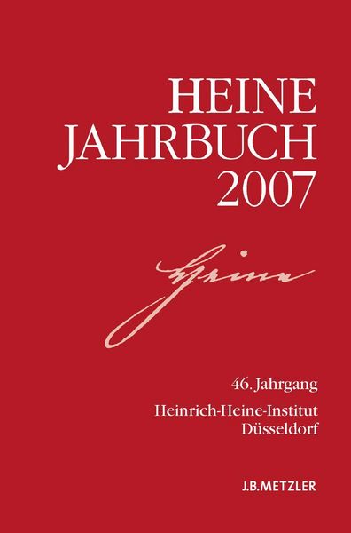 Produktbild: Heine-Jahrbuch 2007