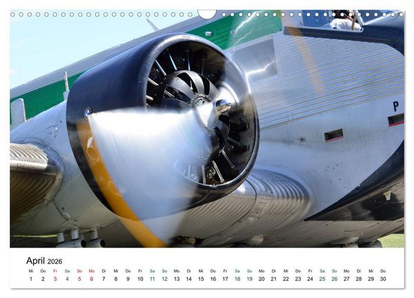 Produktbild: Junkers Ju 52 Die Legende (Wandkalender 2026 DIN A3 quer), CALVENDO Monatskalender