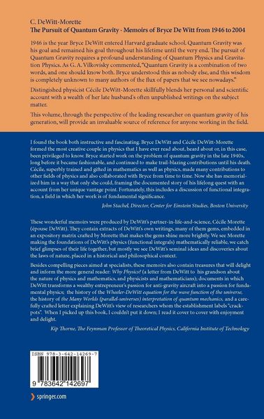 Produktbild: The Pursuit of Quantum Gravity