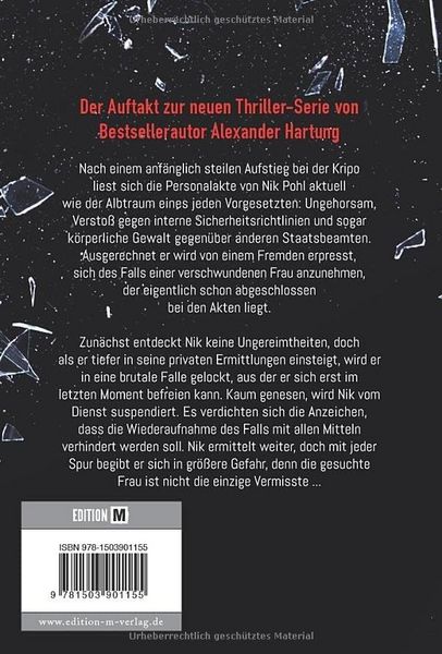 Produktbild: Auf zerbrochenem Glas