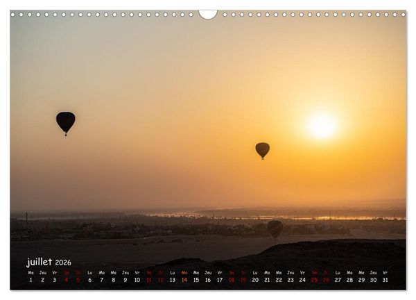 Produktbild: &Eacute;gypte, sur les rives du Nil (Calendrier mural 2026 DIN A3 vertical), CALVENDO calendrier mensuel