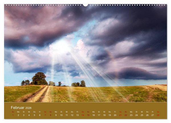 Produktbild: Sommerlichter - Stimmungsvolle Landschaftsbilder (hochwertiger Premium Wandkalender 2026 DIN A2 quer), Kunstdruck in Hochglanz