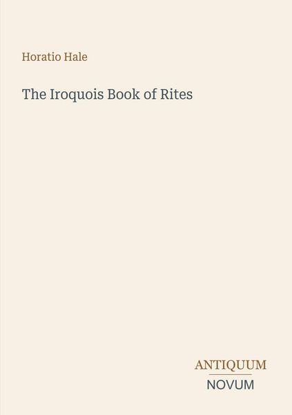 Produktbild: The Iroquois Book of Rites