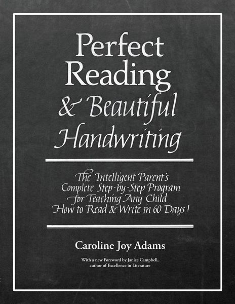 Produktbild: Perfect Reading, Beautiful Handwriting