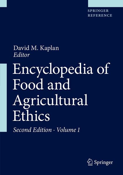 Produktbild: Encyclopedia of Food and Agricultural Ethics