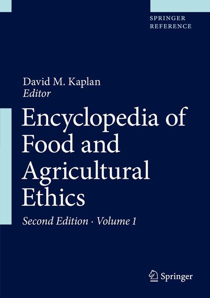 Produktbild: Encyclopedia of Food and Agricultural Ethics
