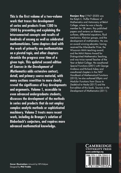 Produktbild: Series and Products in the Development of Mathematics