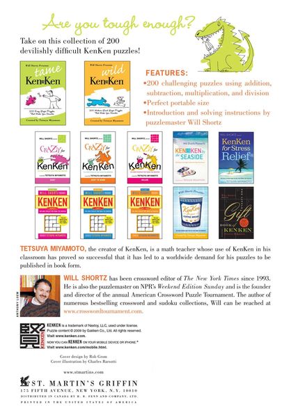 Produktbild: Will Shortz Presents Ferocious KenKen