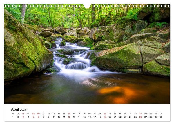 Produktbild: Deutschlands Landschaften - Vom Meer bis zu den Alpen (Wandkalender 2026 DIN A3 quer), CALVENDO Monatskalender