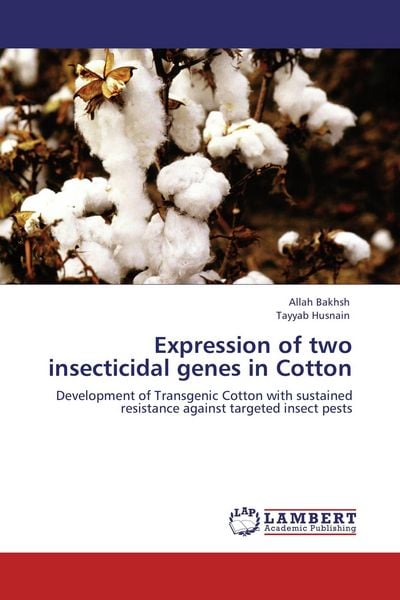 Produktbild: Expression of two insecticidal genes in Cotton