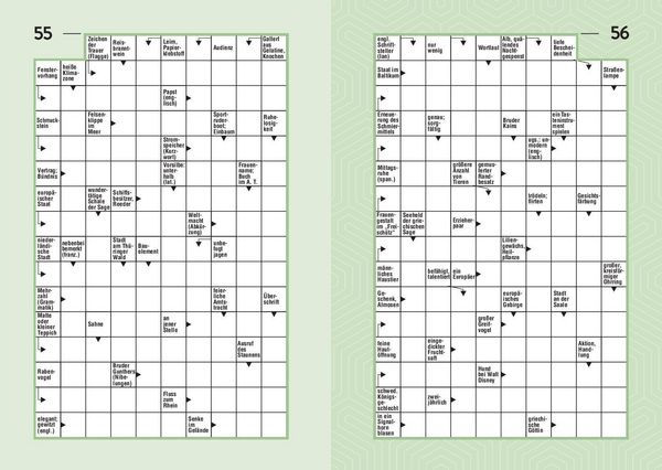 Produktbild: Kreuzwortr&auml;tsel I &Uuml;ber 180 x Knobelspa&szlig;