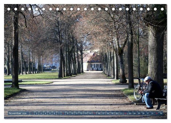 Produktbild: Die Residenzstadt Ansbach (Tischkalender 2026 DIN A5 quer), CALVENDO Monatskalender