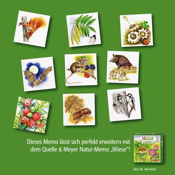 Produktbild: Natur-Memo &bdquo;Wald&ldquo;
