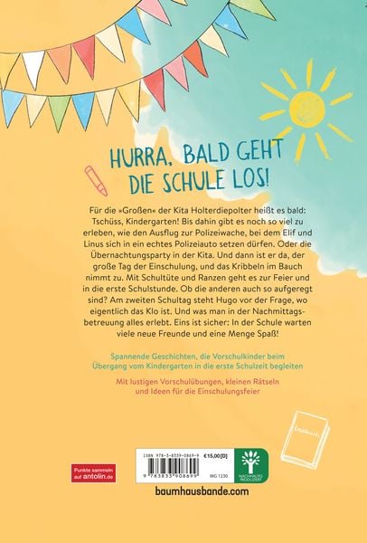 Produktbild: Tsch&uuml;ss, Kindergarten! Ich bin bald ein Schulkind